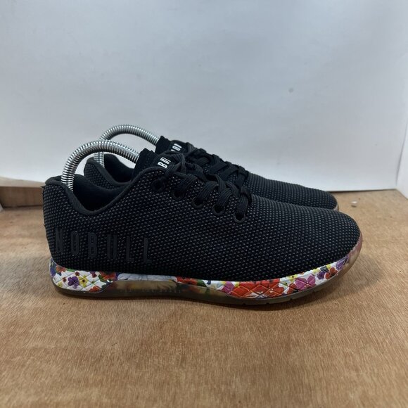 NO BULL Women Size 8 Black SuperFabric Trainers Running Shoes - Picture 1 of 9